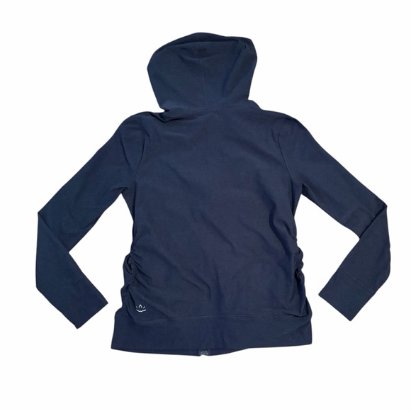 Beyond the Bump Spacedye Everyday Maternity Hoodie Navy Small - Picture 2 of 5